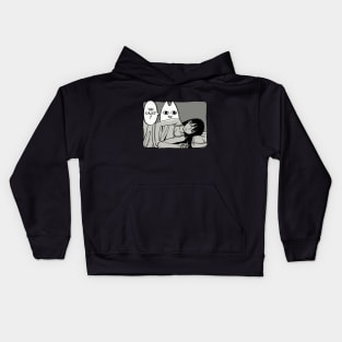 I draw sakaki dreaming of chiyo's dad / funny azumanga daioh manga panel Kids Hoodie